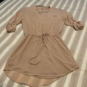 Naked Zebra Tie Dress